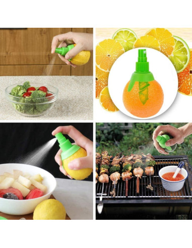 Rociador de Jugo de Limón BJLIIO 2 Piezas con Plato Soporte