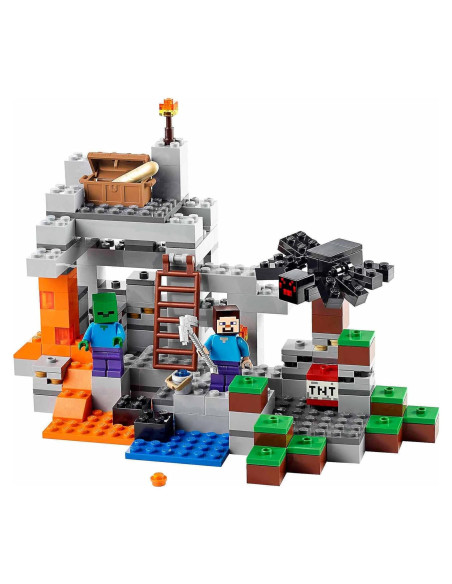 LEGO Minecraft La Cueva 21113 - Set de Construcción 249 Piezas LEGO Minecraft La Cueva 21113 - Set de Construcción 249 Piezas