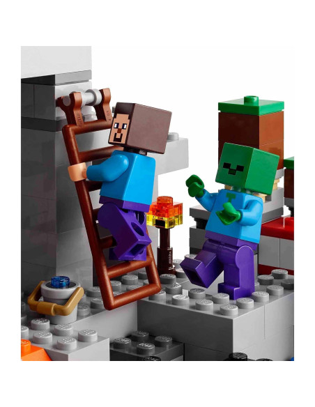 LEGO Minecraft La Cueva 21113 - Set de Construcción 249 Piezas LEGO Minecraft La Cueva 21113 - Set de Construcción 249 Piezas