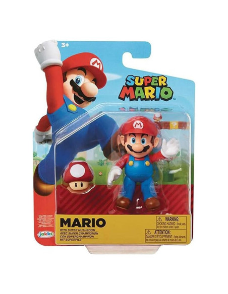 Figura de Acción Articulada Super Mario 10.16 cm Jakks Pacific Figura de Acción Articulada Super Mario 10.16 cm Jakks Pacific
