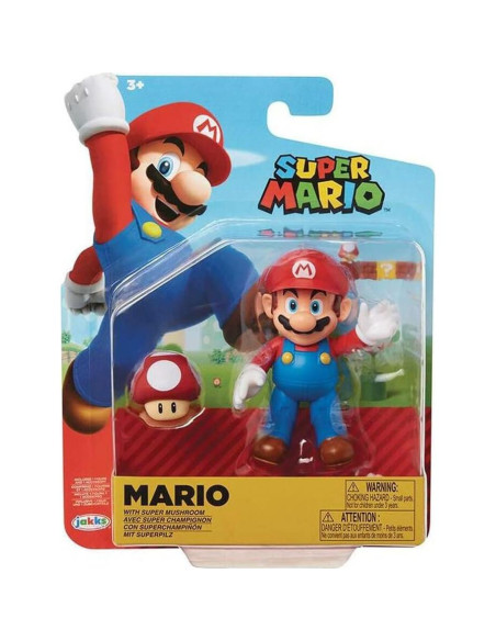 Figura de Acción Articulada Super Mario 10.16 cm Jakks Pacific Figura de Acción Articulada Super Mario 10.16 cm Jakks Pacific