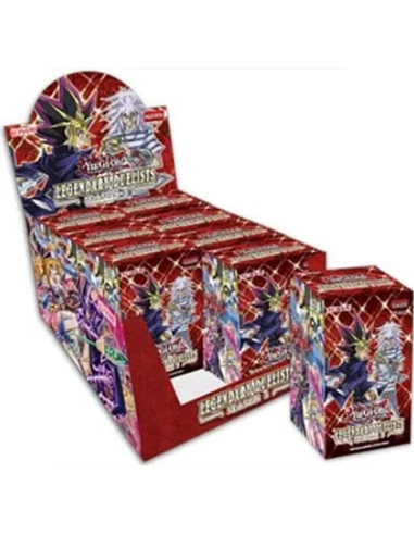Yu-Gi-Oh! Caja de Refuerzo Duelistas Legendarios 3 - 8 Mini-Cajas