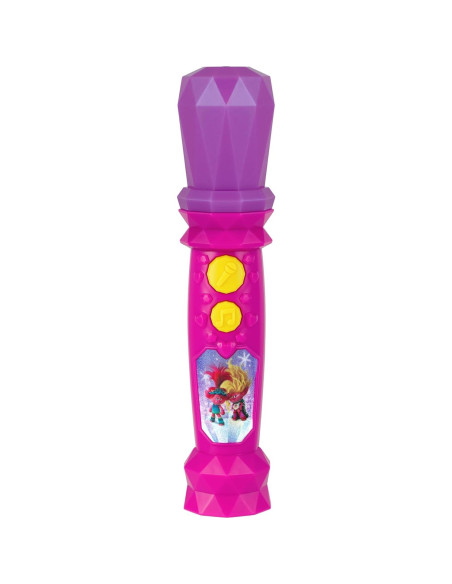 Micrófono de Juguete Ekids Trolls Band Together para Niños Micrófono de Juguete Ekids Trolls Band Together para Niños