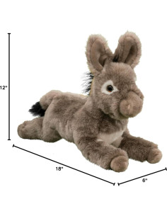 Peluche Burro Rupert Douglas 46 cm Suave y Abrazable 2