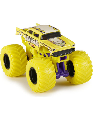 Camión Monster Jam Avenger Oficial 1:64 Metal Fundido