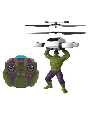 Helicóptero RC Infrarrojo 2CH Hulk Marvel World Tech