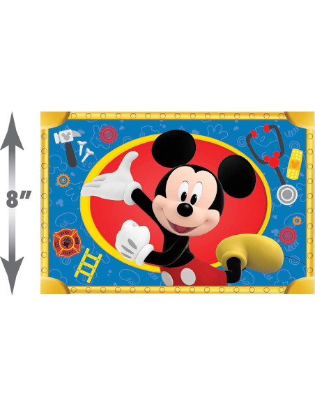 Baúl de Disfraces Mickey Mouse Manos Ayudadoras 19 Piezas Baúl de Disfraces Mickey Mouse Manos Ayudadoras 19 Piezas