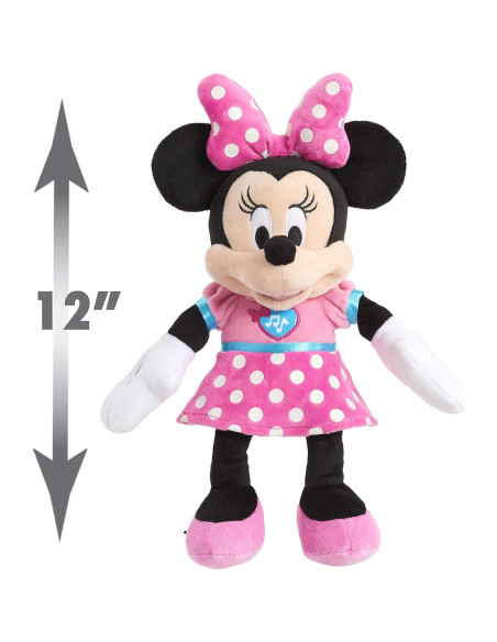Peluche Cantante Minnie Mouse Just Play 30 cm para Niños Peluche Cantante Minnie Mouse Just Play 30 cm para Niños