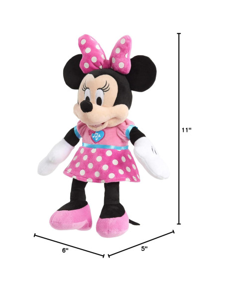Peluche Cantante Minnie Mouse Just Play 30 cm para Niños Peluche Cantante Minnie Mouse Just Play 30 cm para Niños