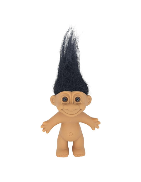 Muñeca Troll Vintage Russ Berries 12.7 cm Cabello Negro Muñeca Troll Vintage Russ Berries 12.7 cm Cabello Negro