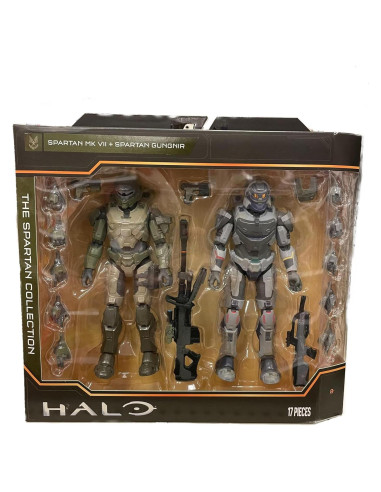 Figuras de Acción Halo Infinite - Spartan 16.5 cm - Paquete de 2