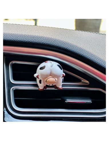 Ambientador de Coche GiveMOJO Vaca Asomándose con Recarga