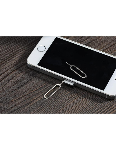 Herramienta de Extracción de SIM Granvela - Acero Inoxidable 10 Piezas Herramienta de Extracción de SIM Granvela - Acero Inoxidable 10 Piezas