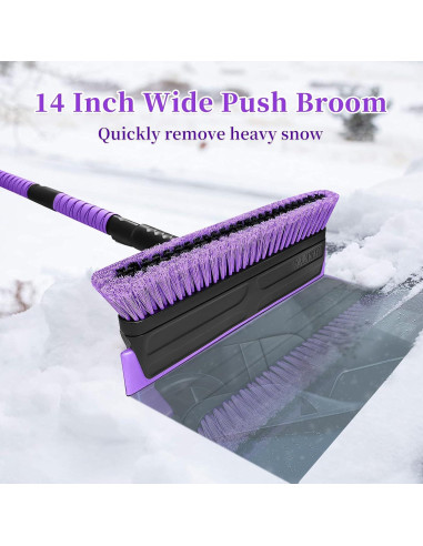 Cepillo de Nieve HEEYA 129.54 cm y Raspador de Hielo 38.1 cm