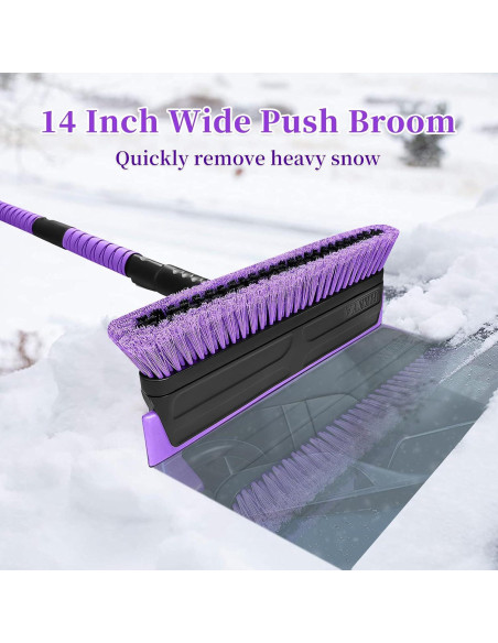 Cepillo de Nieve HEEYA 129.54 cm y Raspador de Hielo 38.1 cm Cepillo de Nieve HEEYA 129.54 cm y Raspador de Hielo 38.1 cm