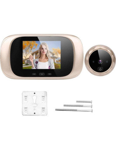 Visor Digital de Mirilla Tbest 2.8" LCD con Cámara y Timbre