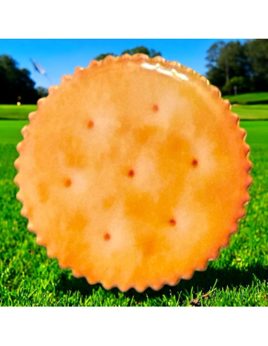 Marcador de Pelota de Golf Cracker - Accesorio Premium Baño de Oro