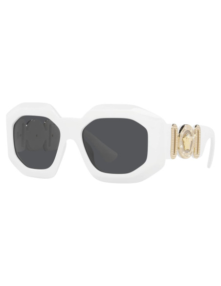 Gafas de Sol Versace Mujer Marco Negro Lentes Grises 56mm Gafas de Sol Versace Mujer Marco Negro Lentes Grises 56mm