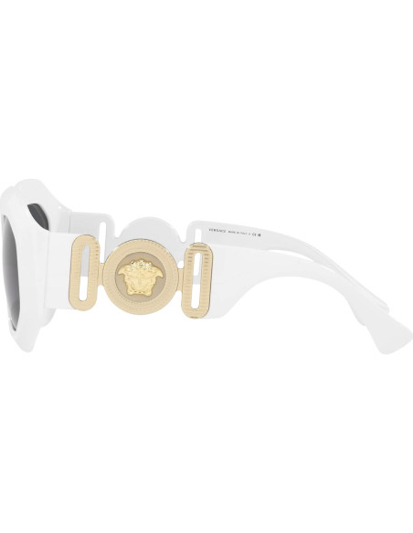 Gafas de Sol Versace Mujer Marco Negro Lentes Grises 56mm Gafas de Sol Versace Mujer Marco Negro Lentes Grises 56mm