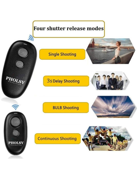 Control Remoto Inalámbrico PHOLSY para Cámara Fujifilm RR-90 Control Remoto Inalámbrico PHOLSY para Cámara Fujifilm RR-90