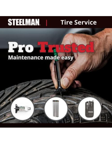 Kit de Herramientas para Neumáticos Steelman 5 Piezas