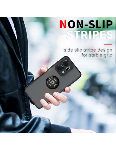 Funda QUIETIP para Honor X7a con Protector de Pantalla Negro