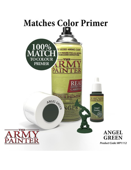 Pintura Acrílica Verde Ángel The Army Painter 18ml No Tóxica Pintura Acrílica Verde Ángel The Army Painter 18ml No Tóxica