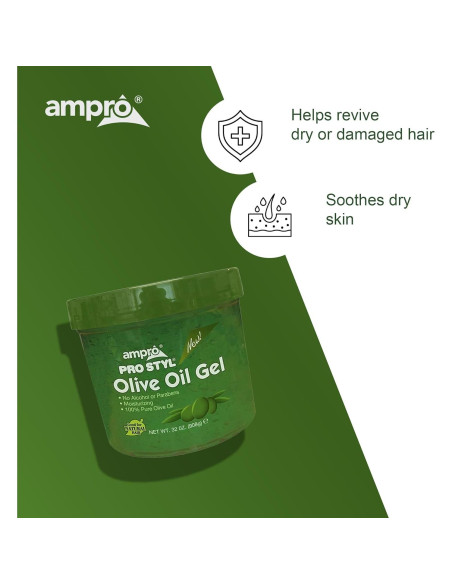 Gel de Estilo AmPro Pro Styl con Proteína - 907 g - Libre de Alcohol Gel de Estilo AmPro Pro Styl con Proteína - 907 g - Libre de Alcohol