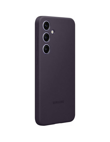 Funda de Silicona Original Samsung Galaxy S24+ Violeta Oscuro