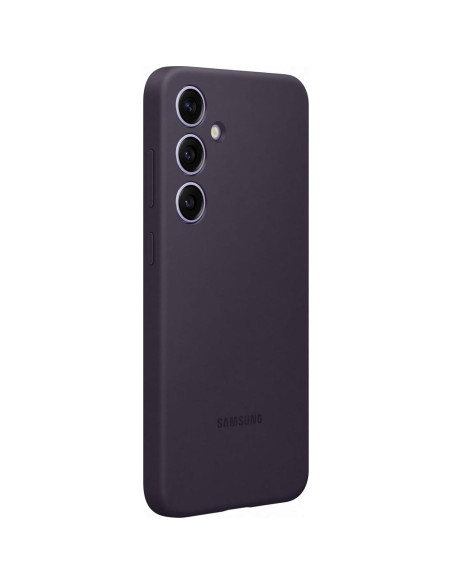 Funda de Silicona Original Samsung Galaxy S24+ Violeta Oscuro Funda de Silicona Original Samsung Galaxy S24+ Violeta Oscuro
