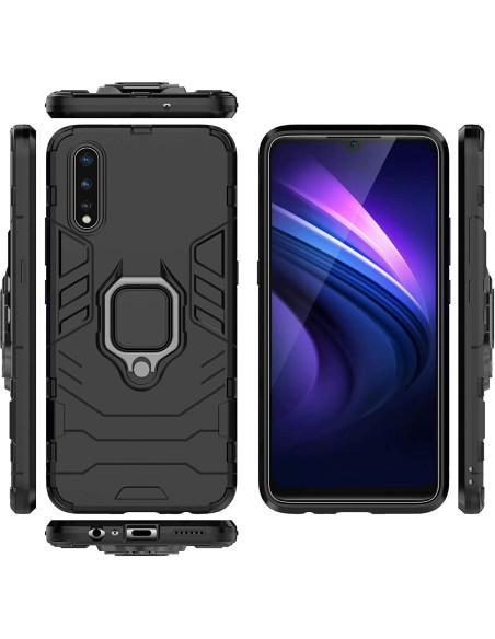 Funda Dura LuluMain para VIVO S1/iQOO Neo - Antichoque Negro Funda Dura LuluMain para VIVO S1/iQOO Neo - Antichoque Negro