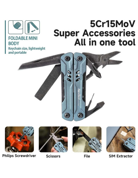 NexTool Mini Sailor S11 Pro Multiherramienta 12-en-1 Compacta NexTool Mini Sailor S11 Pro Multiherramienta 12-en-1 Compacta