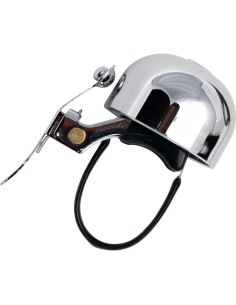 Campana de Bicicleta Crane E-Ne Cromada 22-31.8mm Premium 2