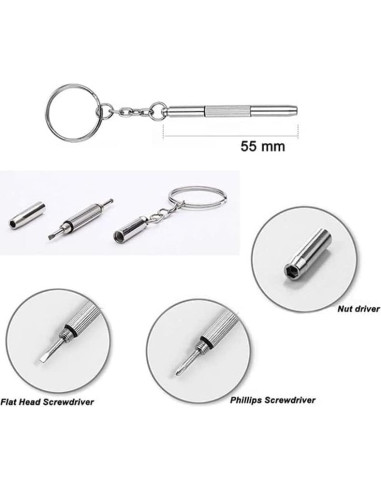 Kit de Reemplazo de Bisagras para Gafas Janky 4mm