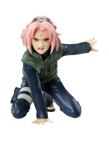 Estatua Mediana Haruno Sakura Banpresto 8.9 cm Coleccionable