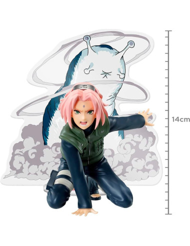 Estatua Mediana Haruno Sakura Banpresto 8.9 cm Coleccionable