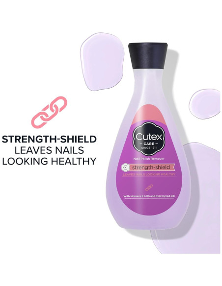 Removedor de Esmalte Cutex Strength Shield 198 ml - Cuidado de Uñas Removedor de Esmalte Cutex Strength Shield 198 ml - Cuidado de Uñas