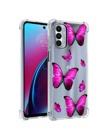 Funda Bumper Flexible TPU Motorola Moto G Stylus 2022 4G Rosa