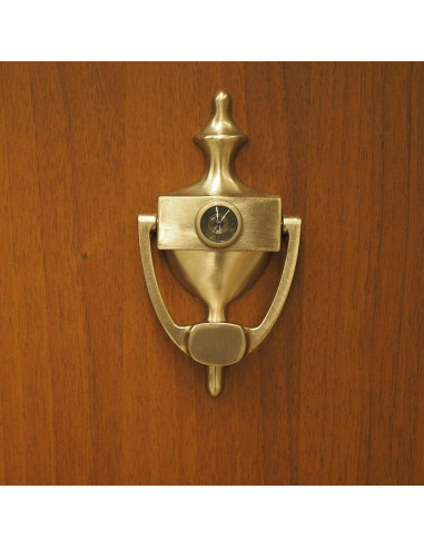 Tirador de puerta con visor PATIKIL 180 Aleación de zinc Negro