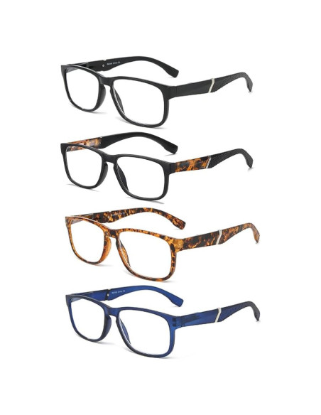 Gafas de Lectura 100 CLÁSICO Antiluz Azul Set de 4 Unidades Gafas de Lectura 100 CLÁSICO Antiluz Azul Set de 4 Unidades