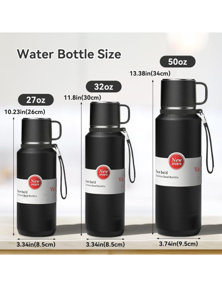 Botella Infusora de Té GENDLTHIJ 1000ml Acero Inoxidable Aislada Botella Infusora de Té GENDLTHIJ 1000ml Acero Inoxidable Aislada
