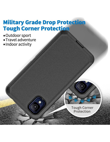 Funda Anloes Bumper 3 en 1 para TCL ION Z - Alta Dureza Funda Anloes Bumper 3 en 1 para TCL ION Z - Alta Dureza