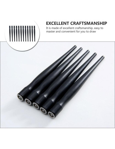 Set de 12 Soportes de Pluma Tofficu para Dibujo de Manga