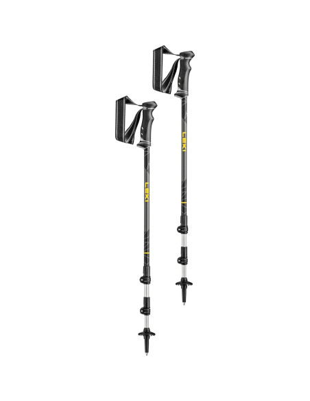 Bastones de Senderismo Ajustables LEKI Journey Lite 100-135 cm Bastones de Senderismo Ajustables LEKI Journey Lite 100-135 cm