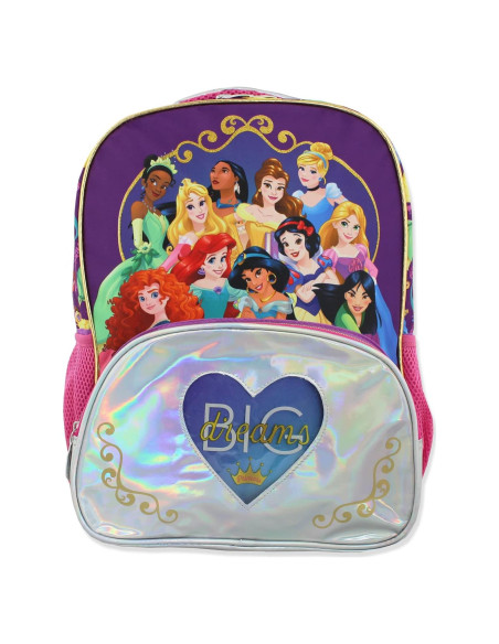 Mochila Escolar Princesa Disney 40.64x30.48 cm Púrpura/Rosa Mochila Escolar Princesa Disney 40.64x30.48 cm Púrpura/Rosa