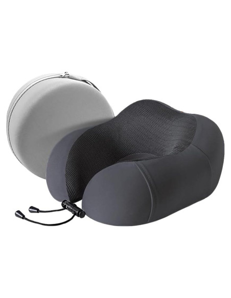 Almohada de Cuello Viscoelástica Jidachuang 30x30cm C-Negro Almohada de Cuello Viscoelástica Jidachuang 30x30cm C-Negro