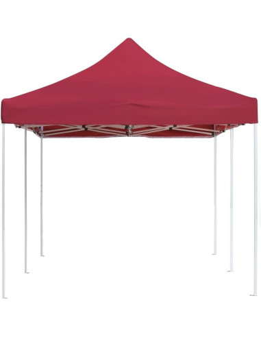 Carpa Plegable Profesional GROSERY 5x3m Rojo Vino Resistente