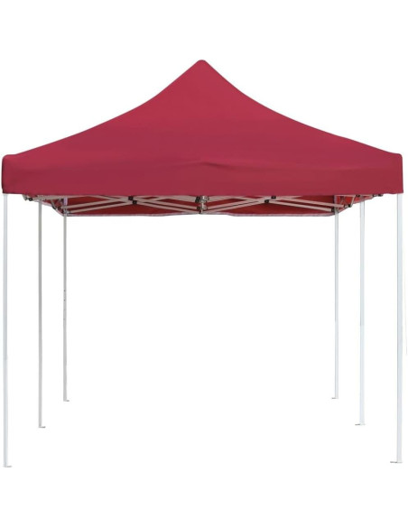 Carpa Plegable Profesional GROSERY 5x3m Rojo Vino Resistente Carpa Plegable Profesional GROSERY 5x3m Rojo Vino Resistente