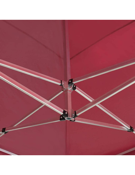 Carpa Plegable Profesional GROSERY 5x3m Rojo Vino Resistente Carpa Plegable Profesional GROSERY 5x3m Rojo Vino Resistente