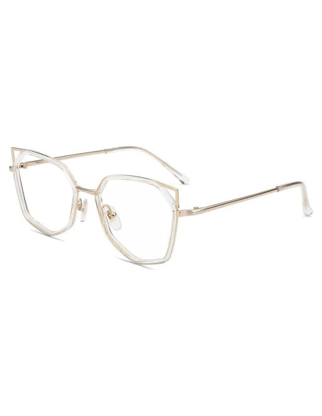 Gafas de lectura Firmoo ojo de gato +3.0 transparente dorado Gafas de lectura Firmoo ojo de gato +3.0 transparente dorado